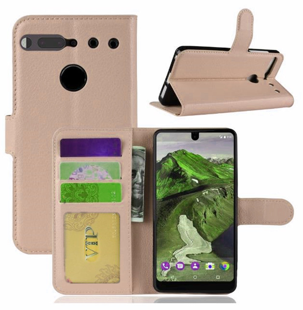 Leather Folio Wallet Case for Essential Phone PH-1 Leather Folio Wallet Case for Essential Phone PH-1